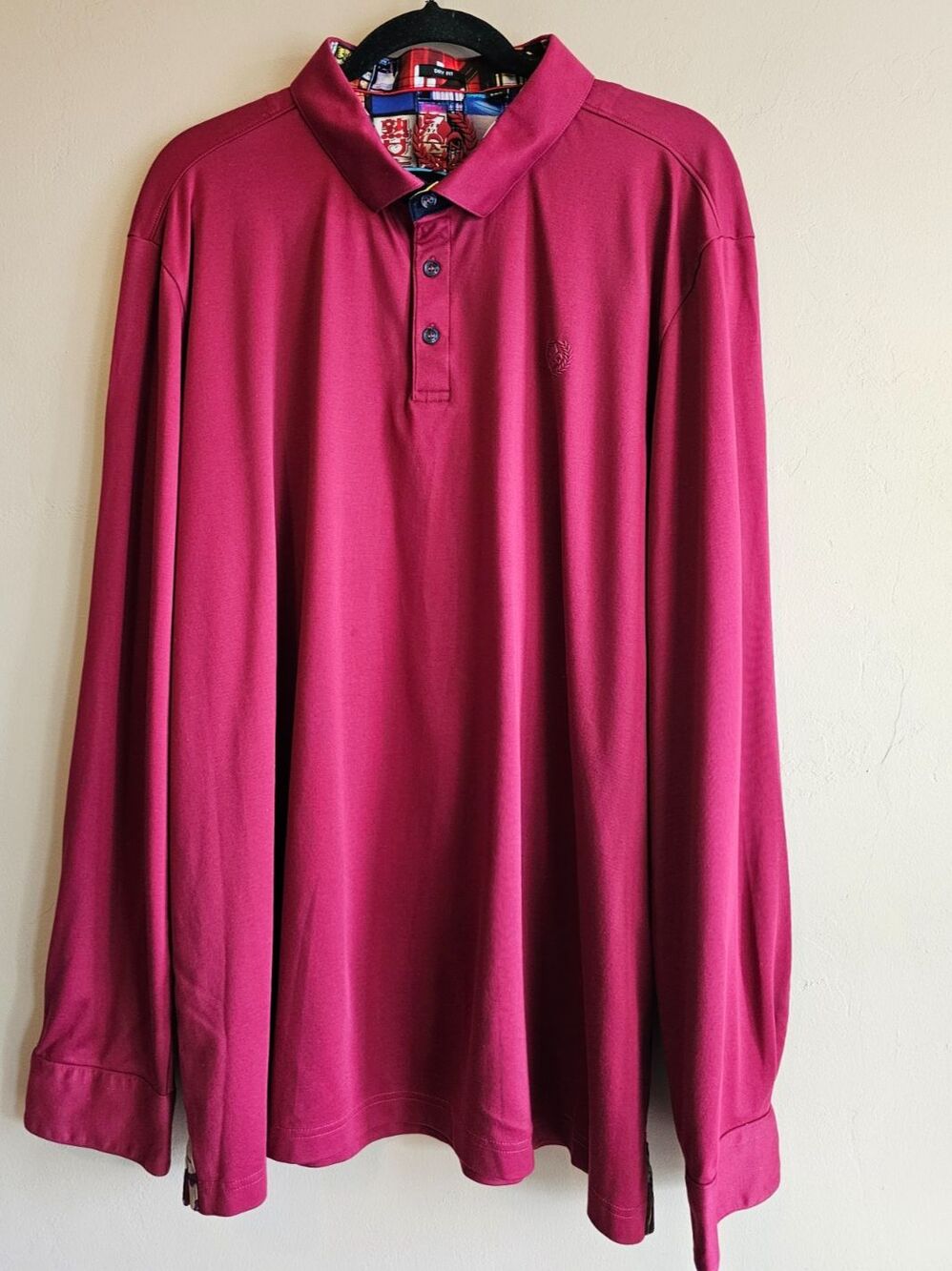 Au Noir Shirts Button Polo Anton Mens 4 XL Infinity Dri Fit 190 Retail